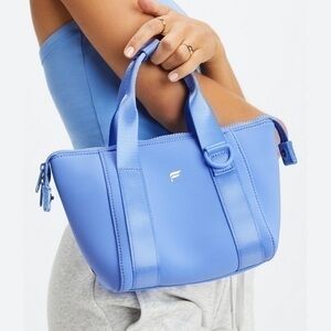 Fabletics Blue Mini Grip Duffle Bag Purse Crossbody purse